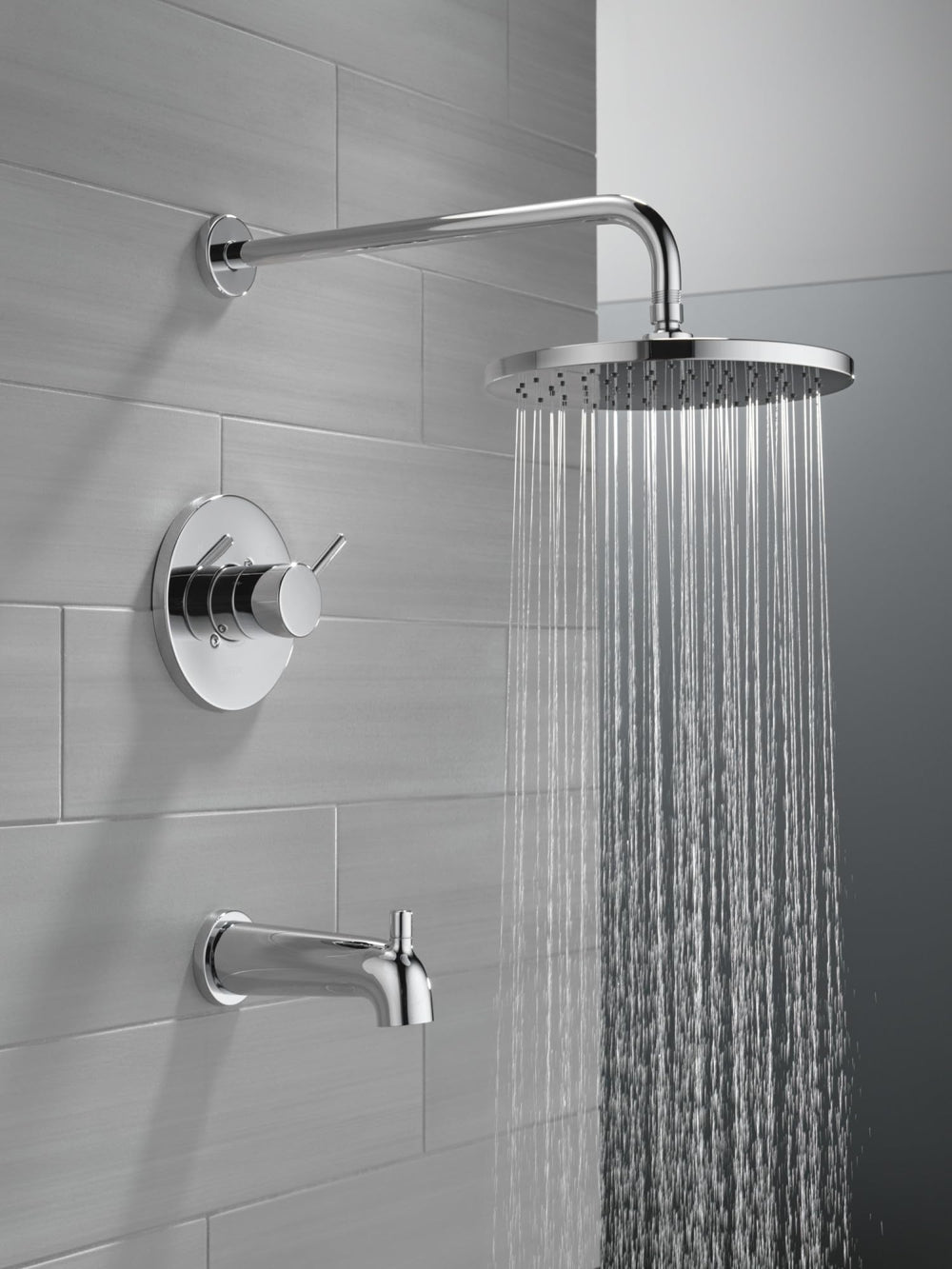 Open Box - Delta T14469-CZ-PP - Tub and Shower Showers