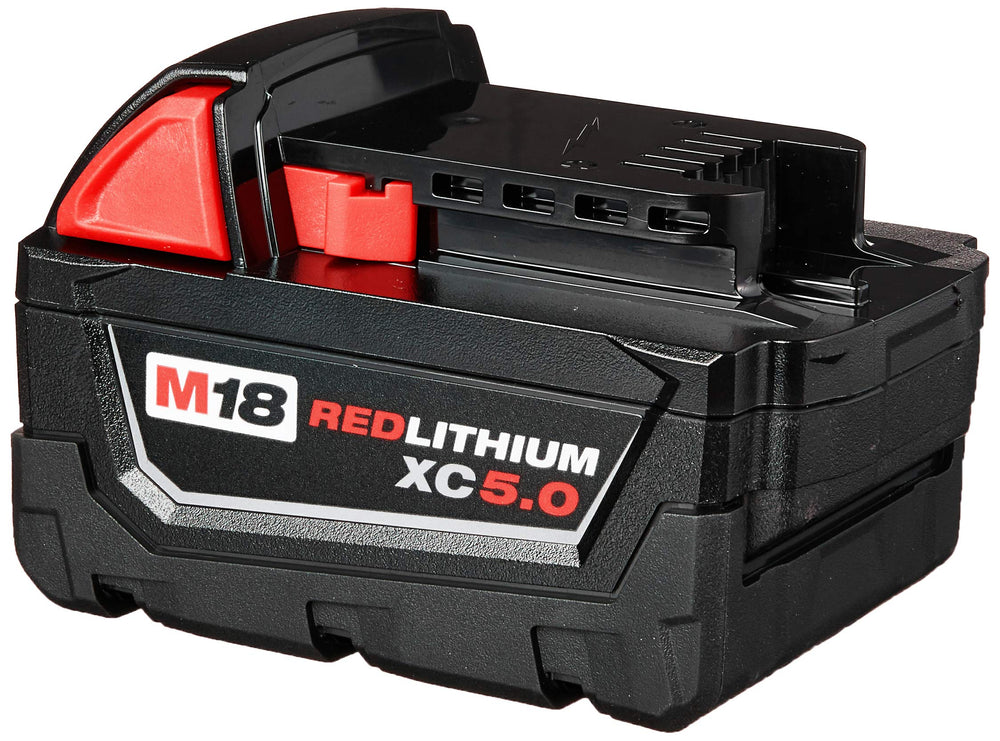 Used - Milwaukee 48-11-1850 M18 18-Volt Li-Ion XC Extended Capacity Battery Pack 5.0Ah