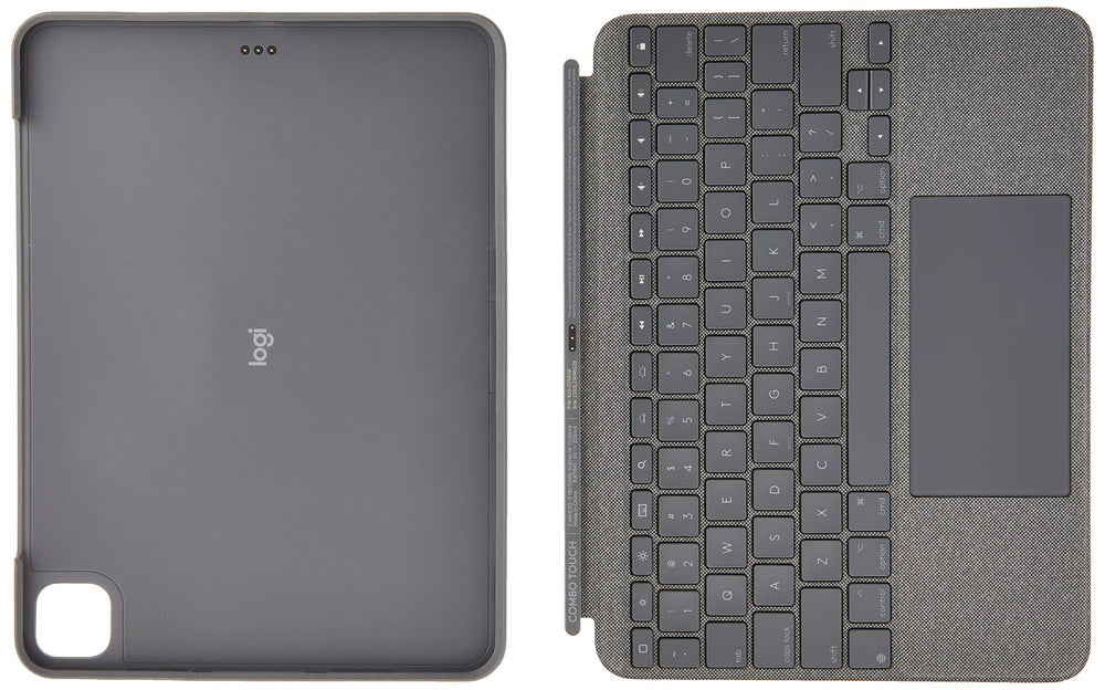 Refurbished - Combo Touch for iPad Pro 11-inch (1st 2nd 3rd and 4th gen)-GREY-US-NEW VOL BTNEDG 920-011712