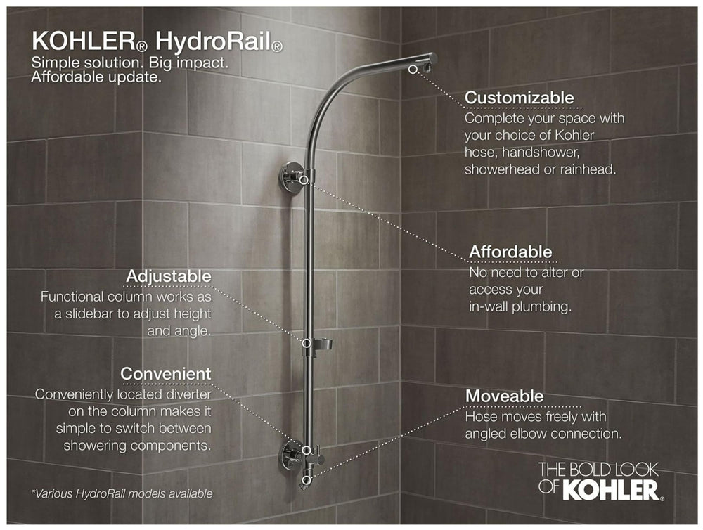 Open Box - Kohler K-45905-BL - Retrofit Showers Showers