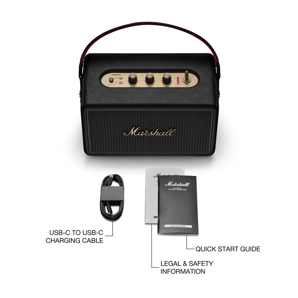 Refurbished - Kilburn III�Bluetooth Speaker Black and Brass