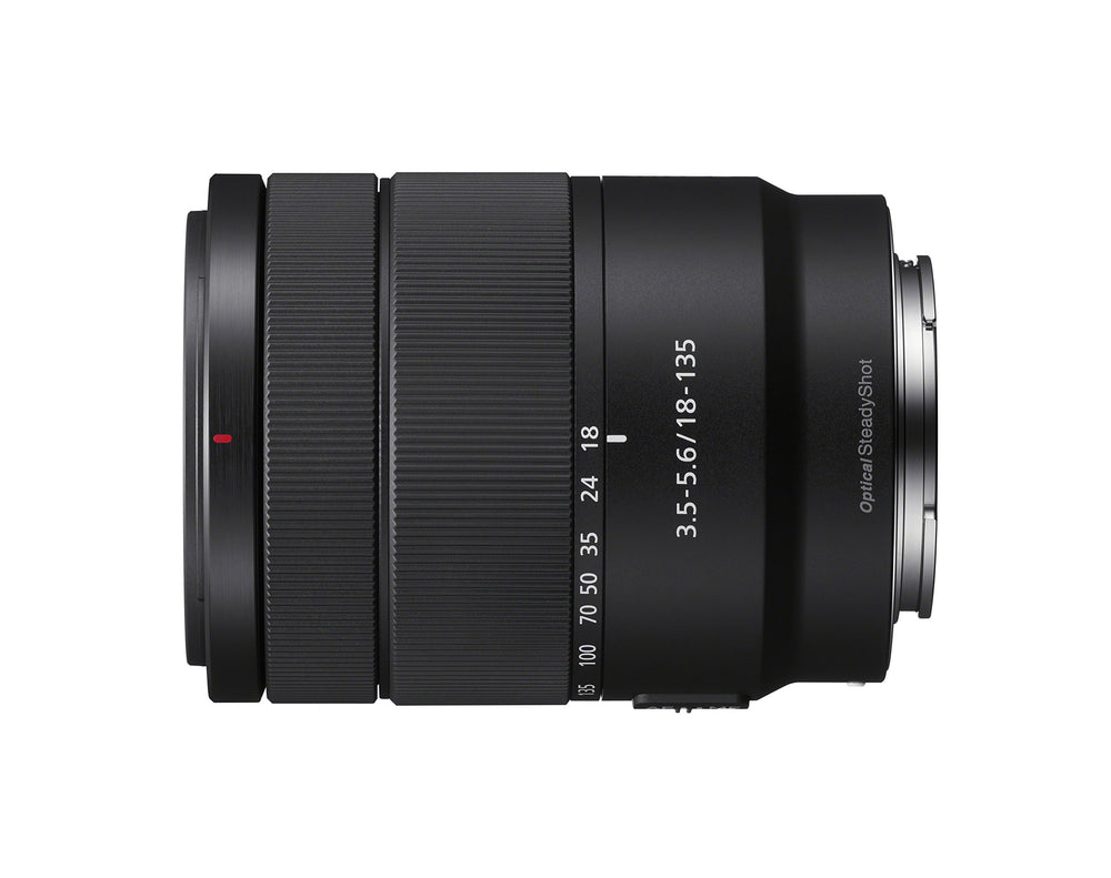 Refurbished - Sony SEL18135 E 18-135 mm F3.5-5.6 OSS APS-C E-mount Zoom Lens