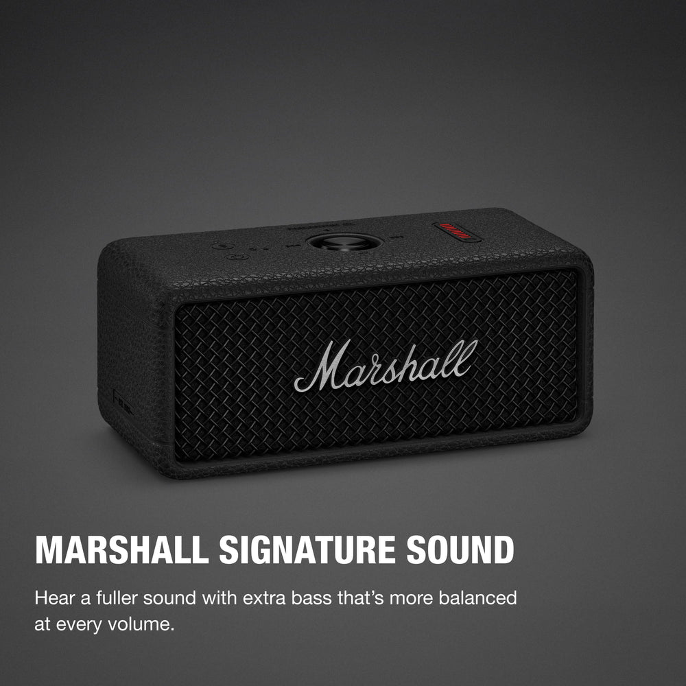 Refurbished - Marshall - Emberton III - Black and Silver
