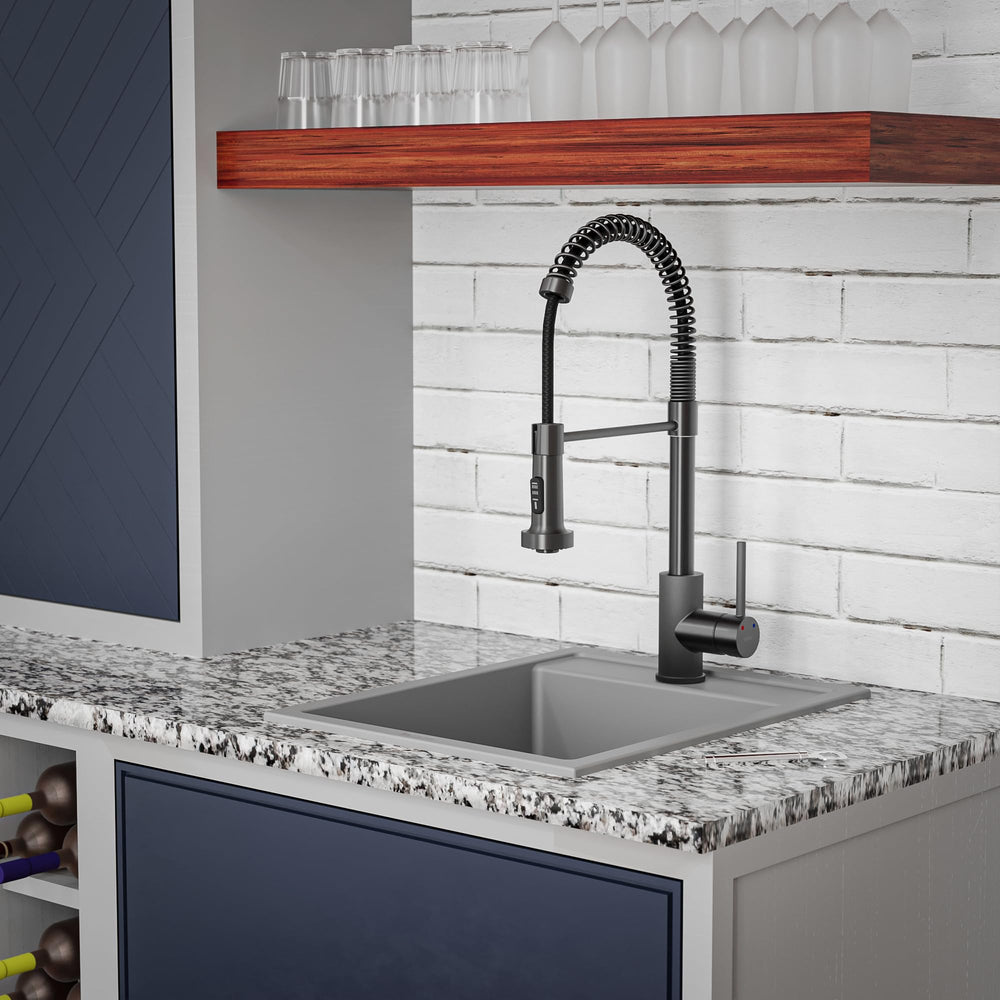 Open Box - Karran USA QT-825-GR - Kitchen Sinks Sinks