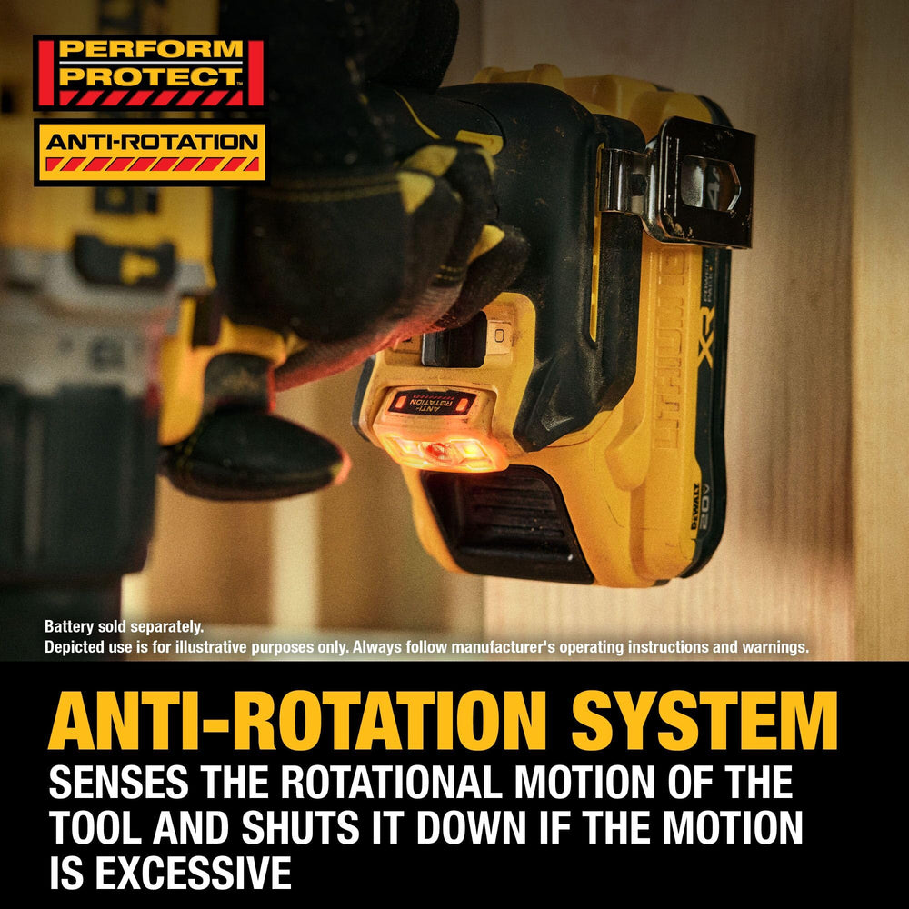 Open Box - DEWALT 20V XR Brushless Cordless 1/2 in. Hammer Drill (Tool-Only)