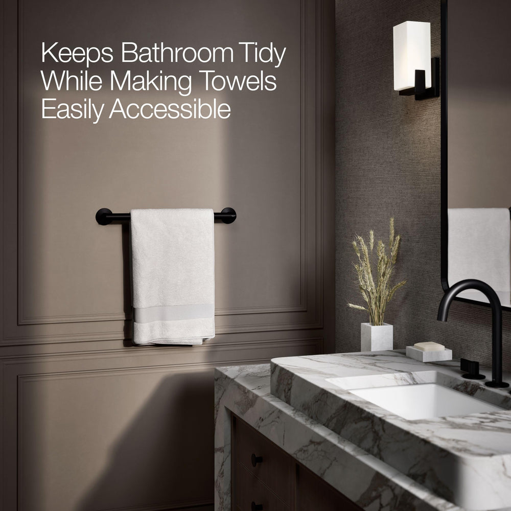 Open Box - Kohler K-78372-BL - Towel Bar Bathroom Hardware