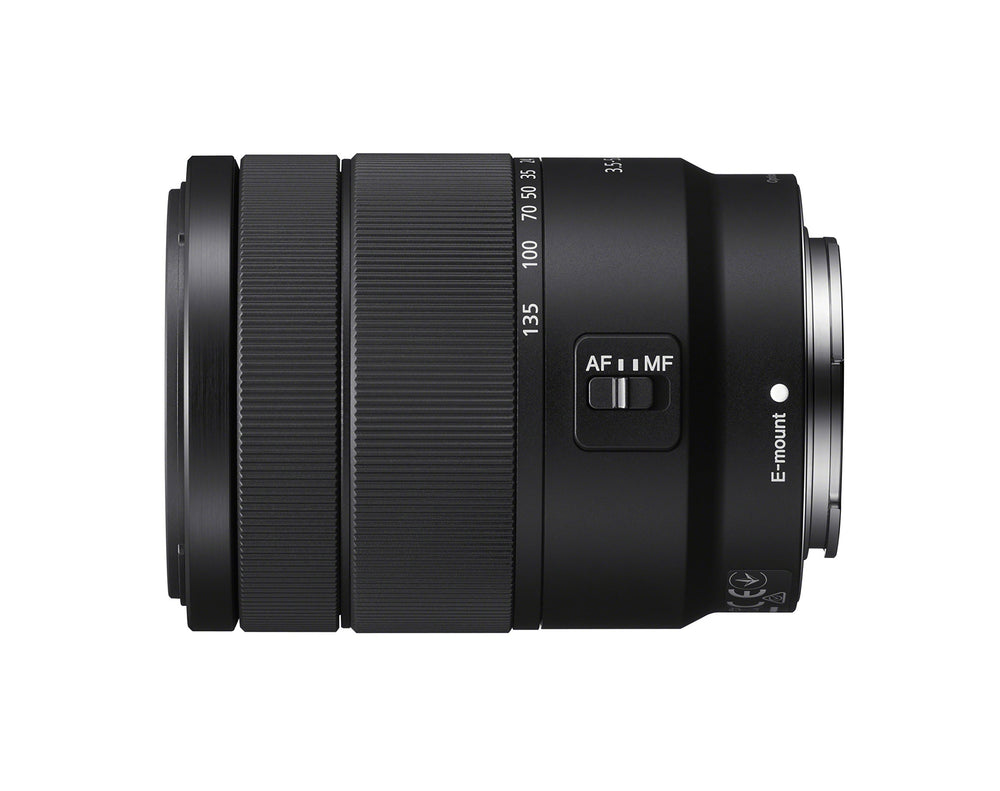 Refurbished - Sony SEL18135 E 18-135 mm F3.5-5.6 OSS APS-C E-mount Zoom Lens