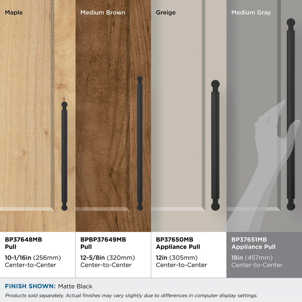 Open Box - Amerock BP37651MB - Pulls Cabinet Hardware