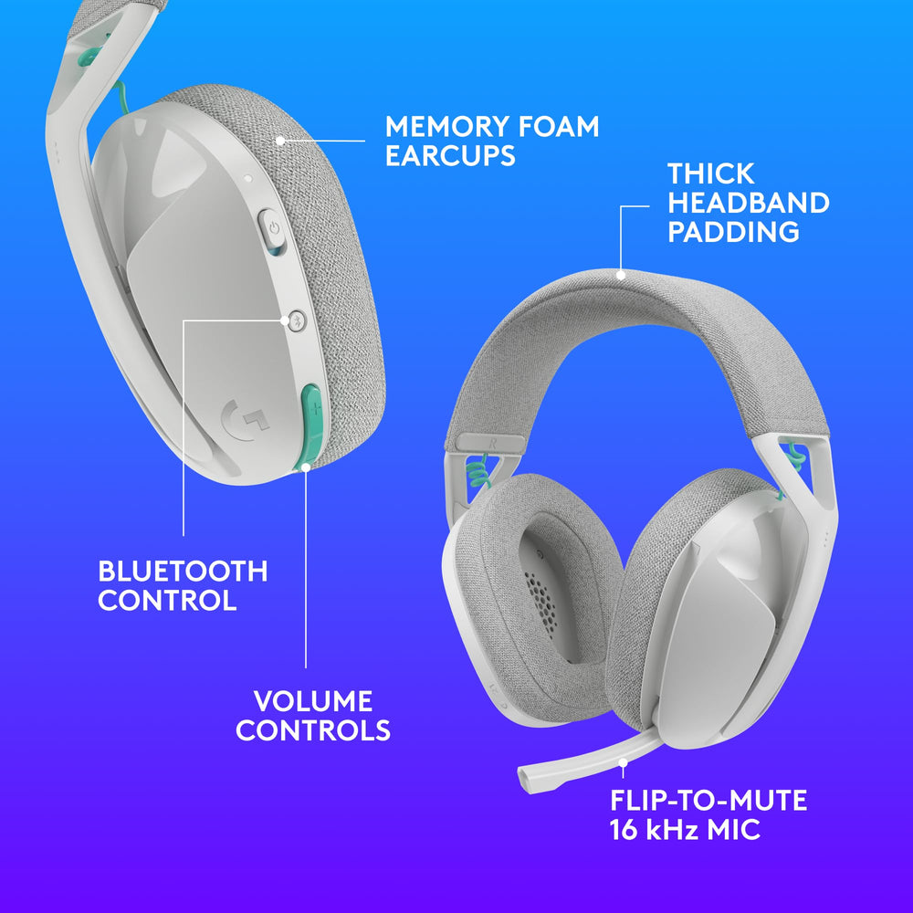 Refurbished - HEADSET PC-G321 LIGHTSPEED-WHITE-2.4GHZ/BT-N/A-AMR-403