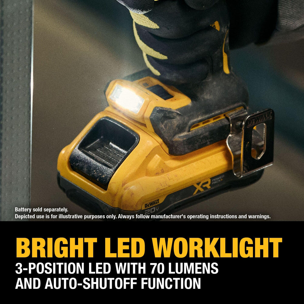 Open Box - DEWALT 20V XR Brushless Cordless 1/2 in. Hammer Drill (Tool-Only)
