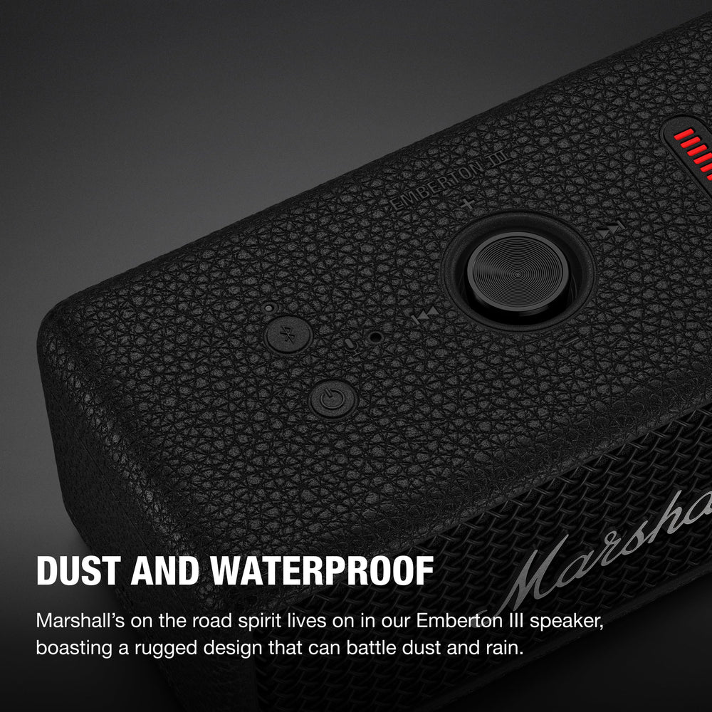 Refurbished - Marshall - Emberton III - Black and Silver