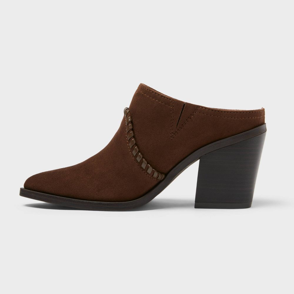 New - Women’s April Heels with Memory Foam Insole – Universal Thread™ Brown 12