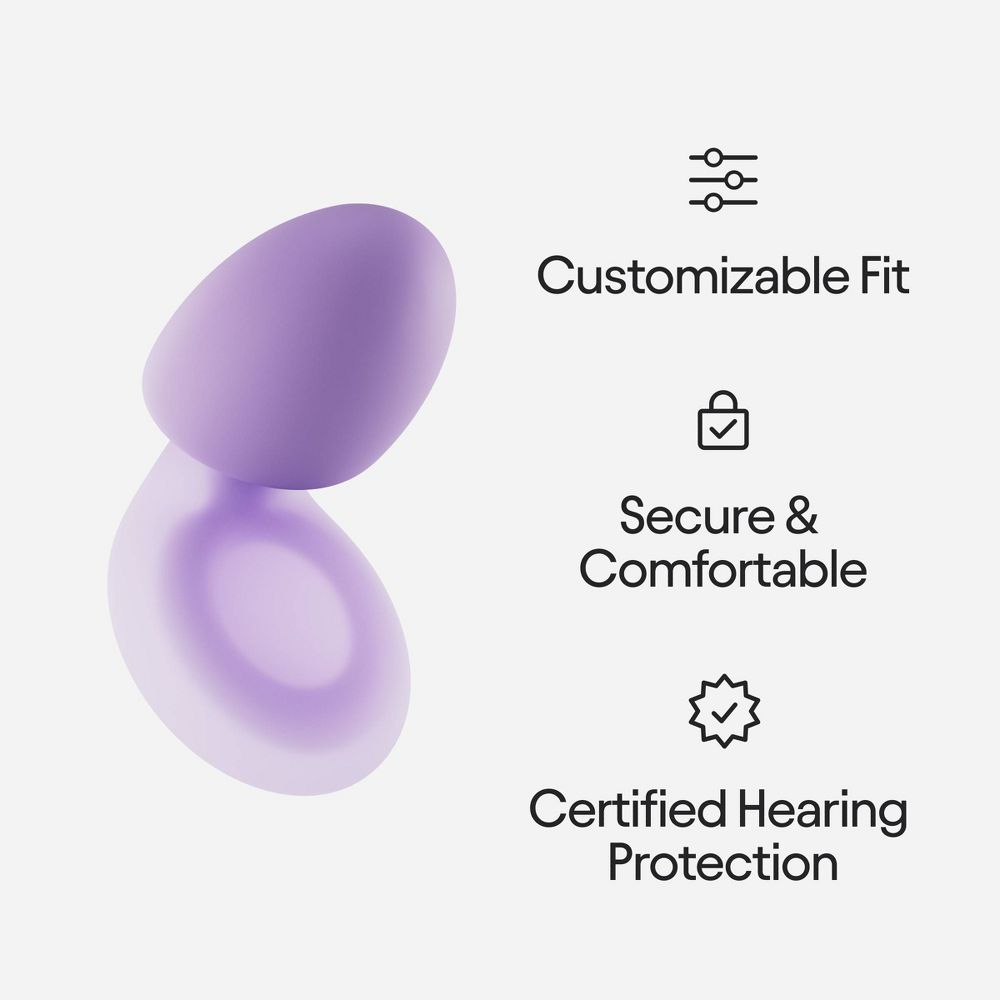 Open Box - Loop Dream™ Earplugs for Deep Sleep, Napping and Snoring - Lilac