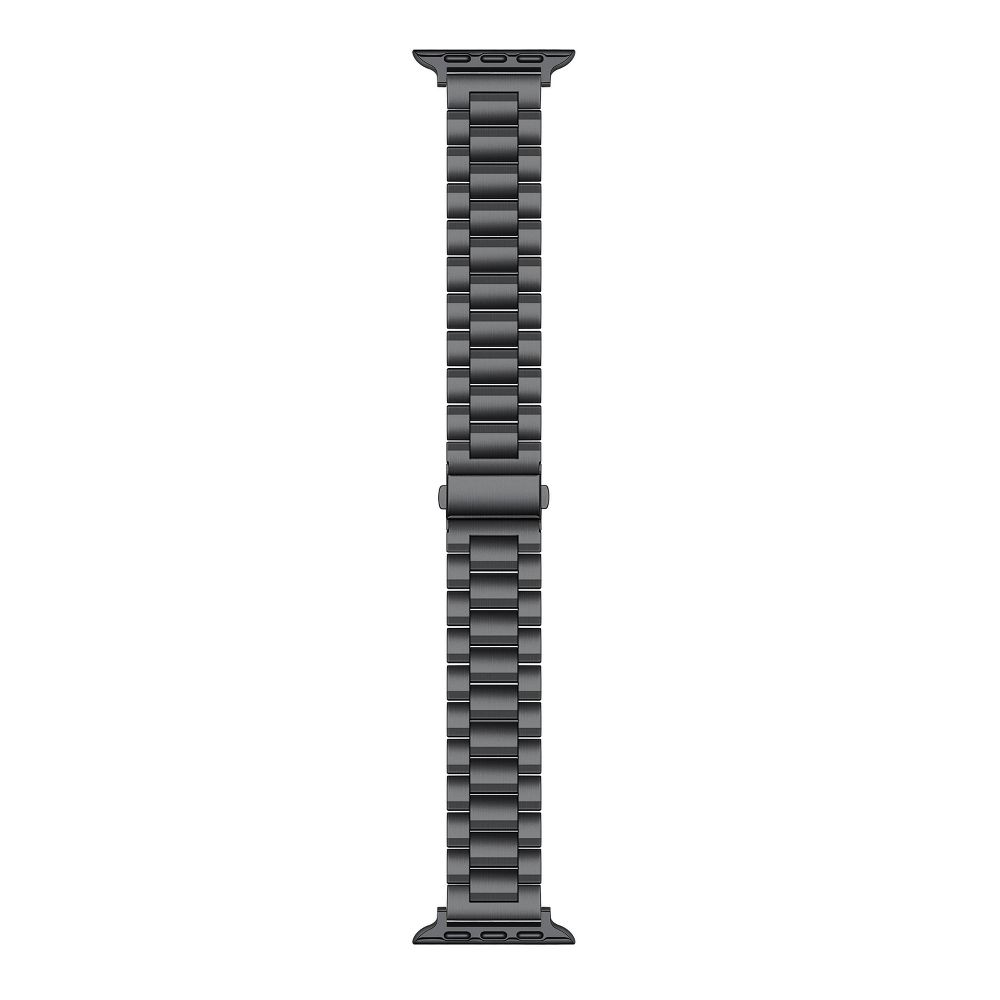 New - Posh Tech Maxwell Stainless Steel Smart Watch Band, Universal Fit for Apple Watch, Samsung Galaxy, Garmin 20mm - Black