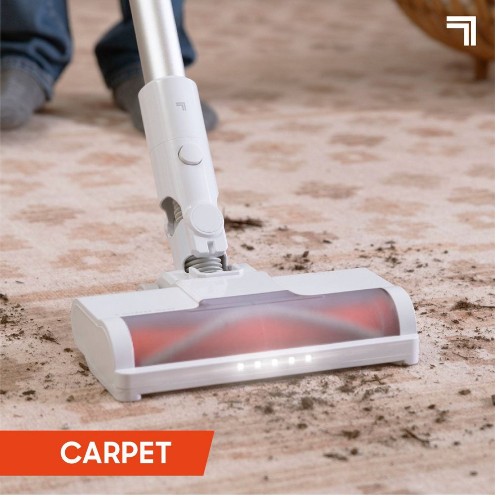 New - Sharper Image Swap Clean Lightweight Cordless Handheld & Stick Vacuum Gray