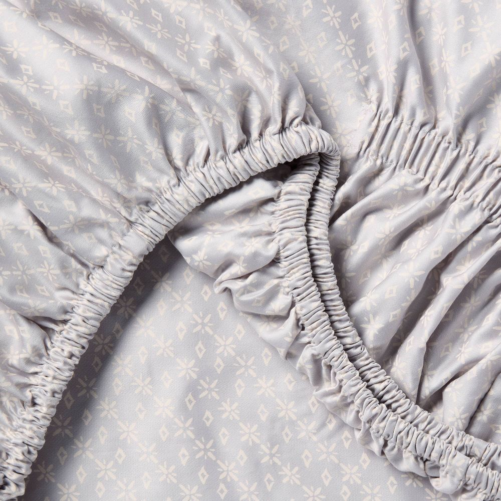New - Twin/Twin XL 400 Thread Count Christmas Holiday Performance Sheet Set Twinkle Stars - Threshold™