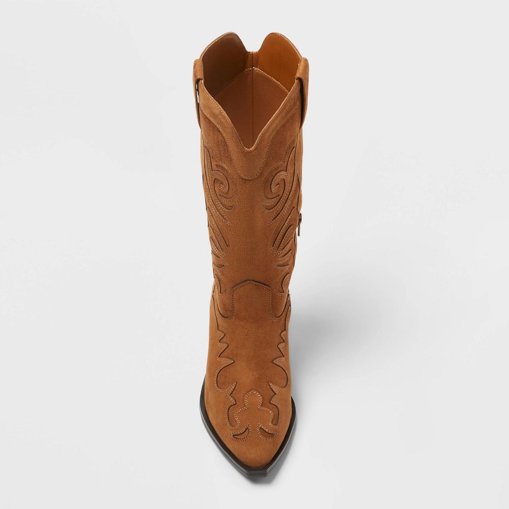 New - Women’s Lorena Boots with Memory Foam Insole – Universal Thread™ Cognac 6