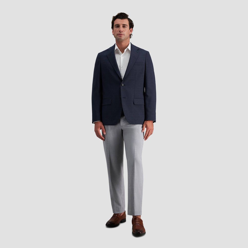New - Haggar H26 Men's Slim Fit Sport Coat - Blue 38