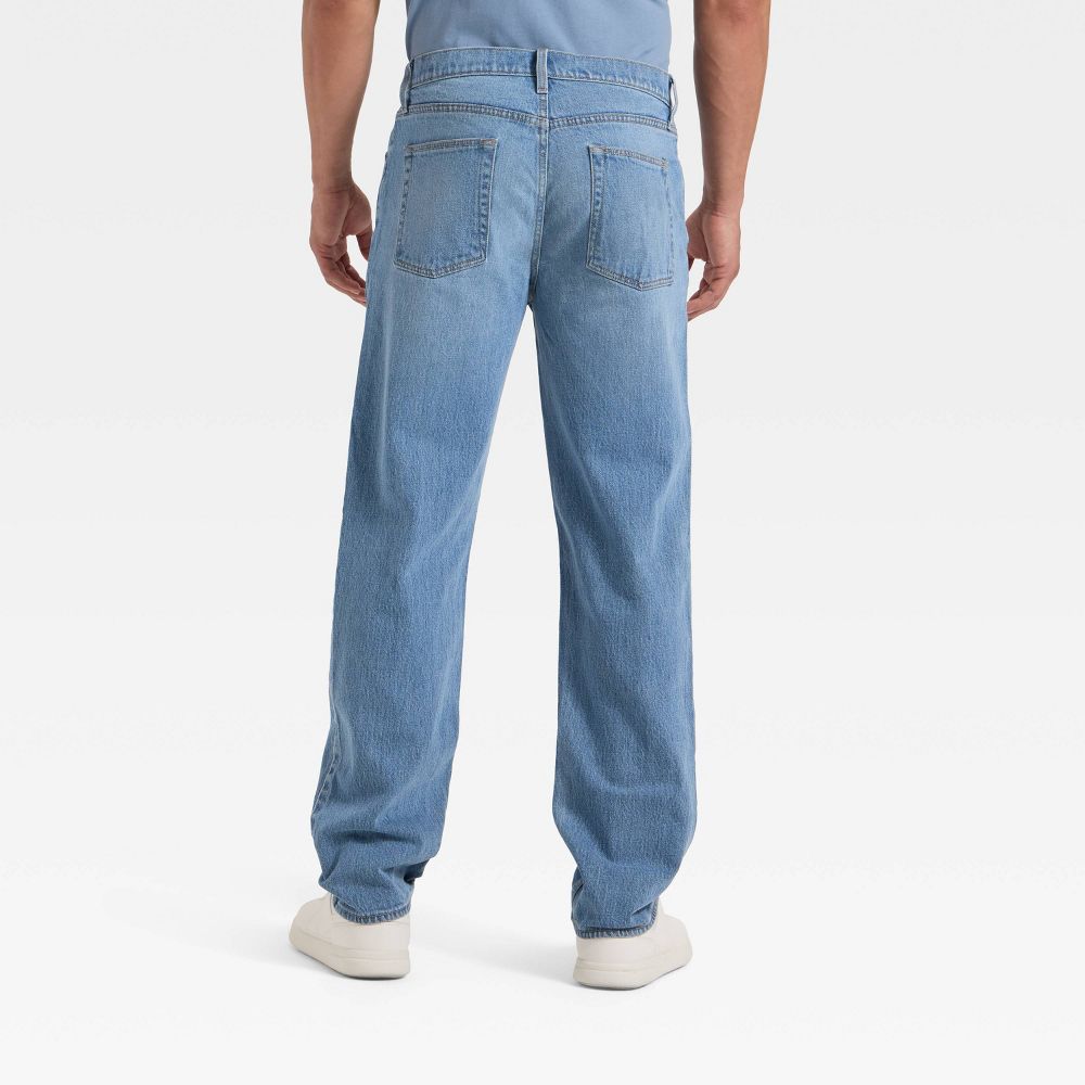 Open Box - Men's Slim Straight Fit Jeans - Goodfellow & Co™ Medium Wash 33x30