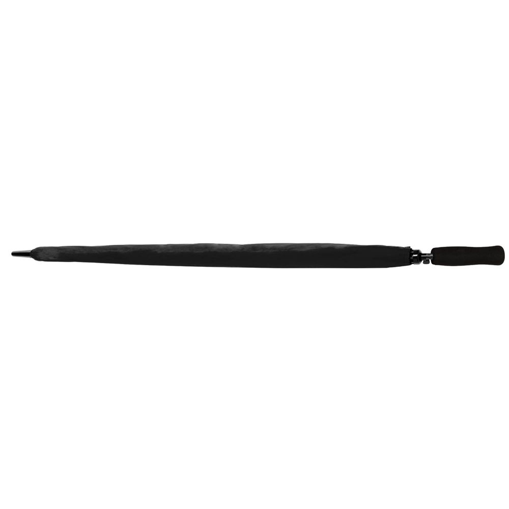 New - ShedRain Vortex 62 in Golf Umbrella - Black/Charcoal: Auto-Open, Solid Polyester, Plastic Handle