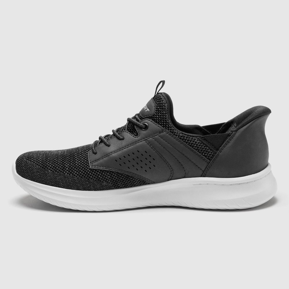 New - S Sport By Skechers Men's Murphy Sneakers - Black 10.5