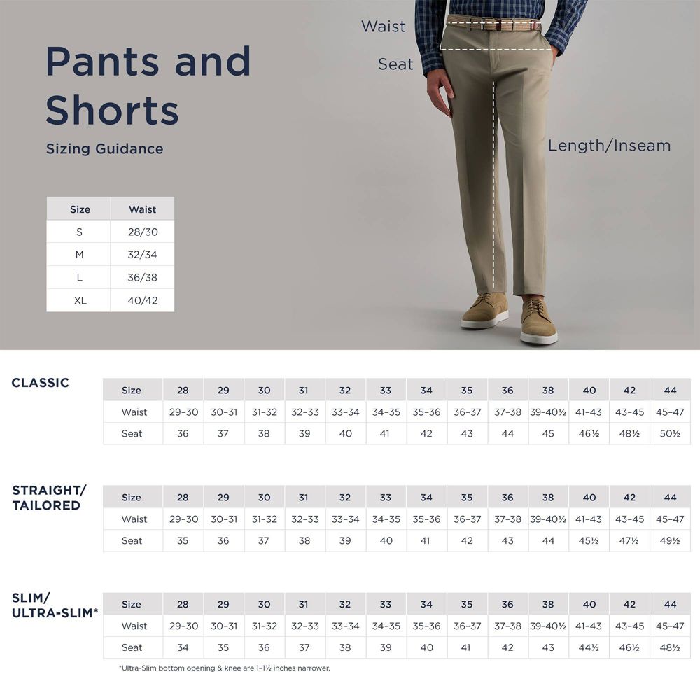 New - Haggar H26 Men's Stretch Slim Fit Pants - Blue 36x32