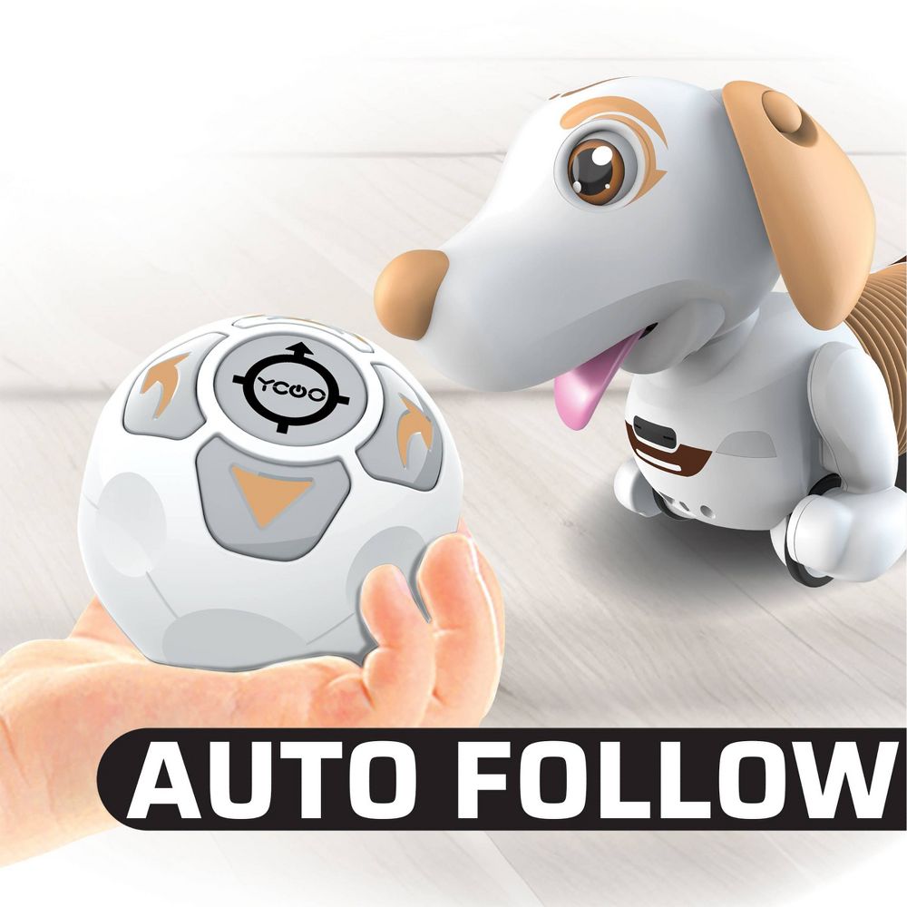Open Box - ROBO DASH D Interactive Robotic Puppy with Gesture Control, Ball Remote, Barking and Walking Tricks