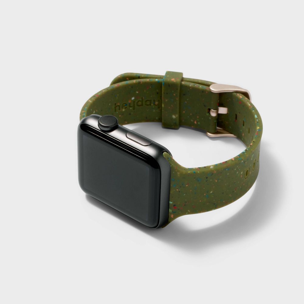 New - Apple Watch Silicone Band 38/40/41mm - heyday™ Olive Speckle