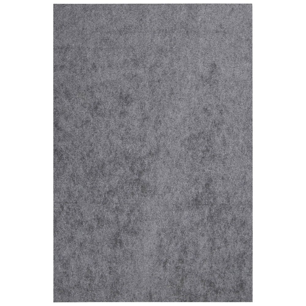 New - Karastan 5'x8' All Purpose Rug Pad Gray: Skid-Resistant Rectangle Carpet Pad, Latex Backing, 96"x60"