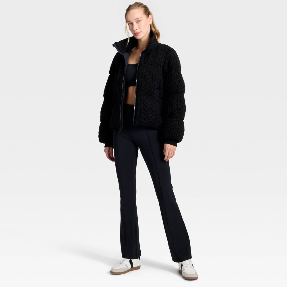 New - Women's Puffer Jacket - All In Motion™ Black XXL
