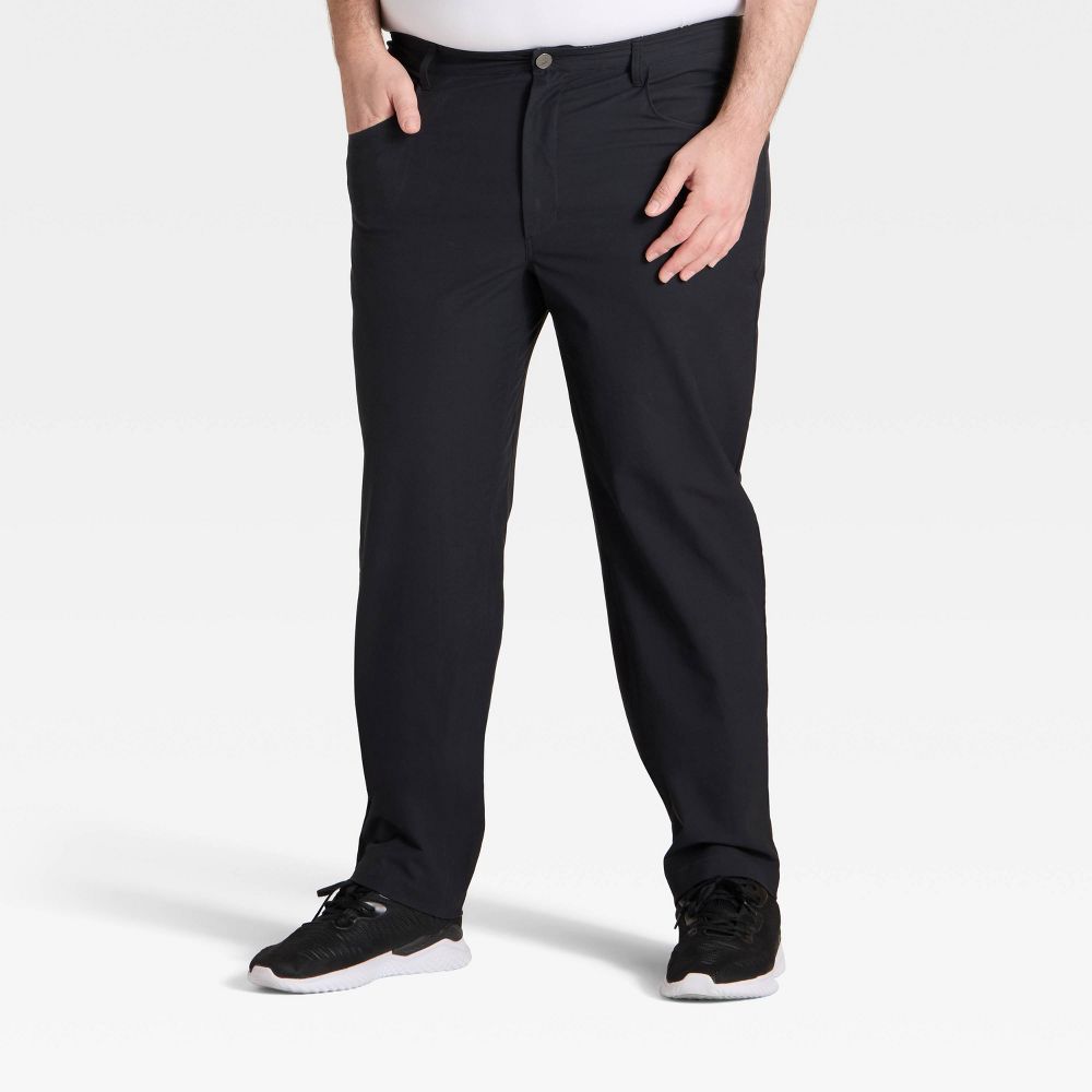 New - Men's Heavy Twill Pants - All In Motion™ Black 34x32