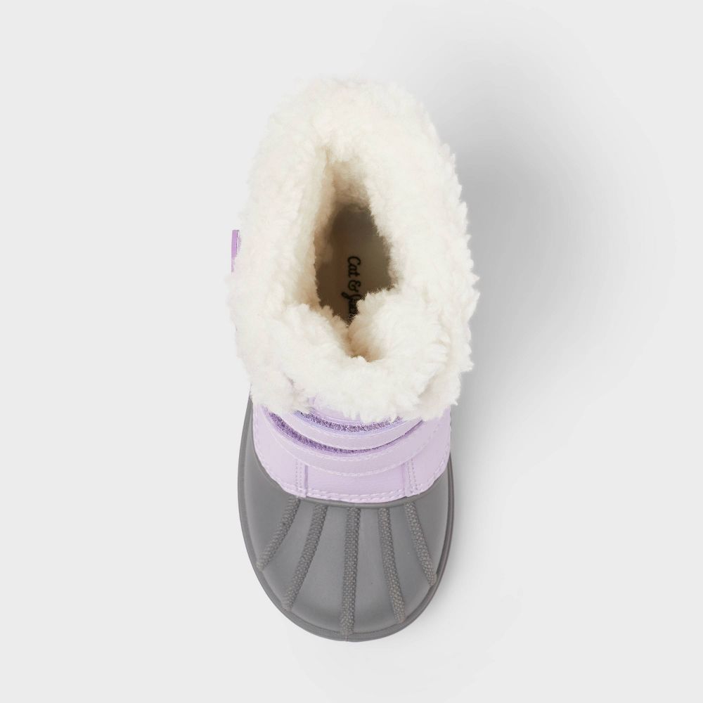 New - Toddler Denver Waterproof Winter Boots - Cat & Jack™ Purple 5T