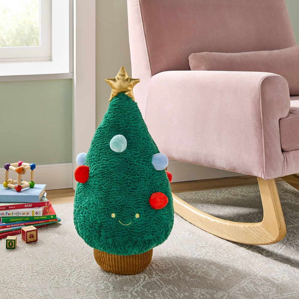 New - Holiday Tree Jumbo Plush Stuffed Character Toy - Cloud Island™