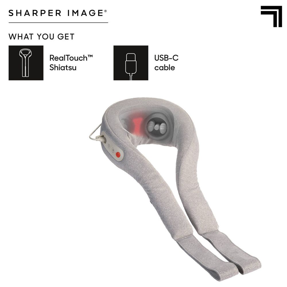 Open Box - Sharper Image Realtouch Shiatsu Neck Body Massager