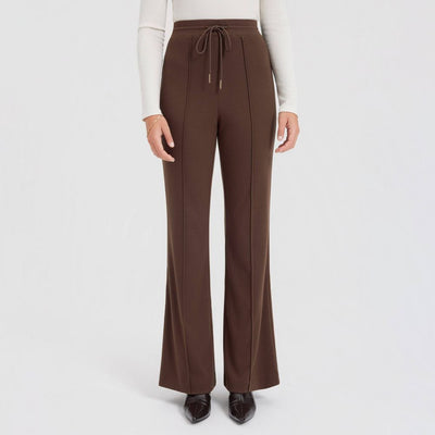 New - Women's Mid-Rise Lounge Pull-On Pants - A New Day™ Brown M