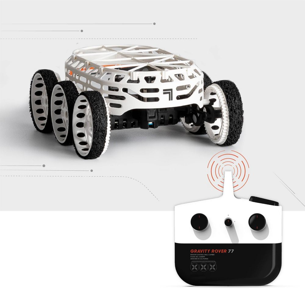 Open Box - Sharper Image Remote Control (RC) Gravity Rover Wall-Ceiling Climber