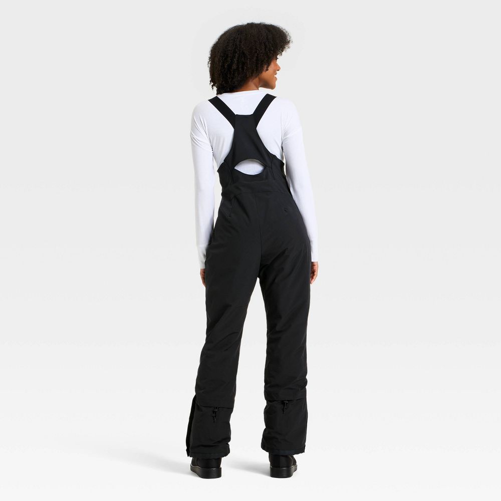 Open Box - Women's Snowsport Waterproof Snow Bib - All In Motion™ Black XS