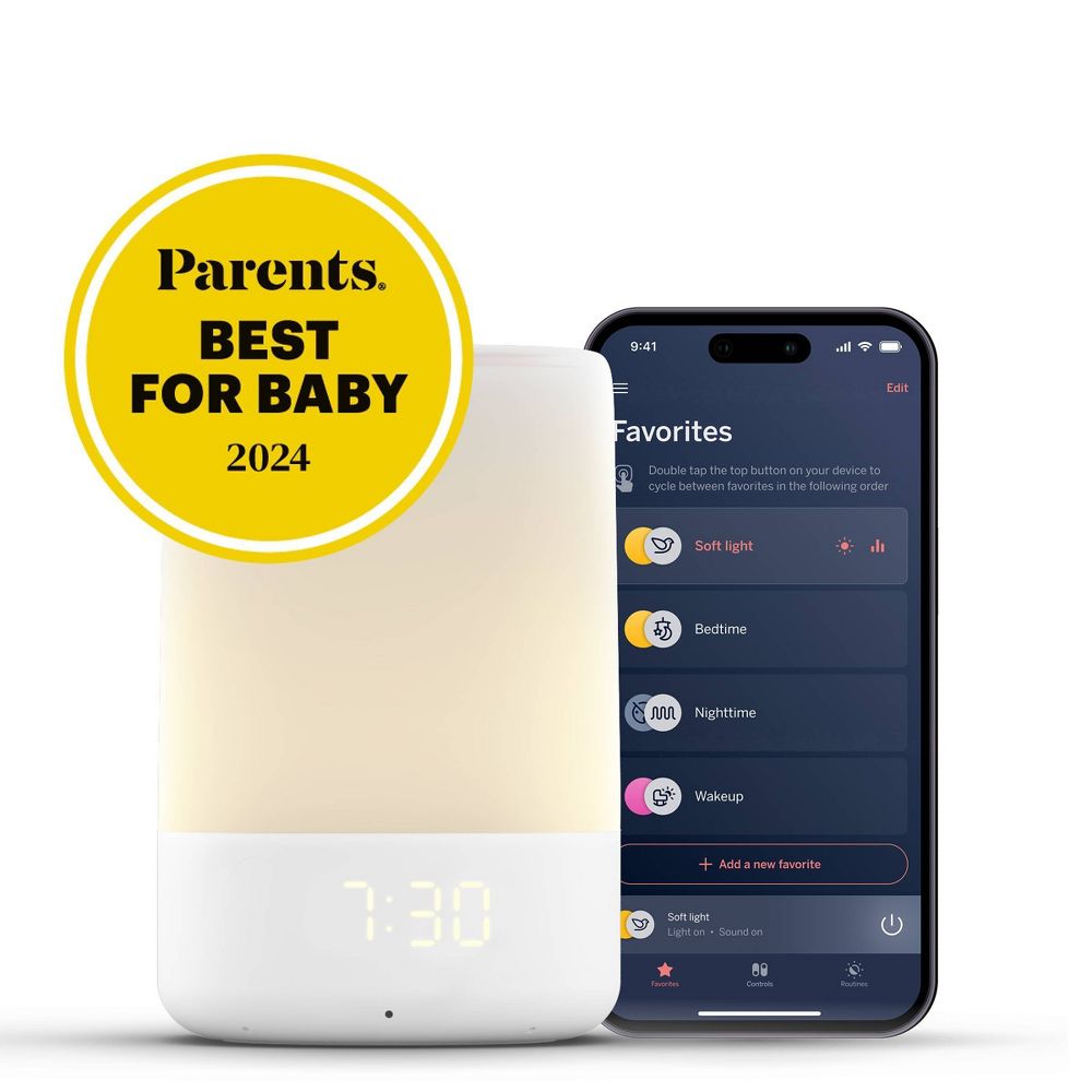 New - Nanit Sound Machine & Night Light - White