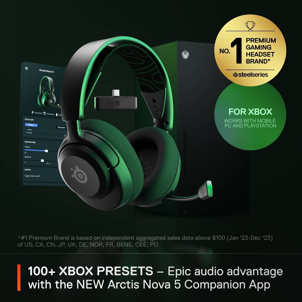 Open Box - SteelSeries Arctis Nova 5X Headset - Black