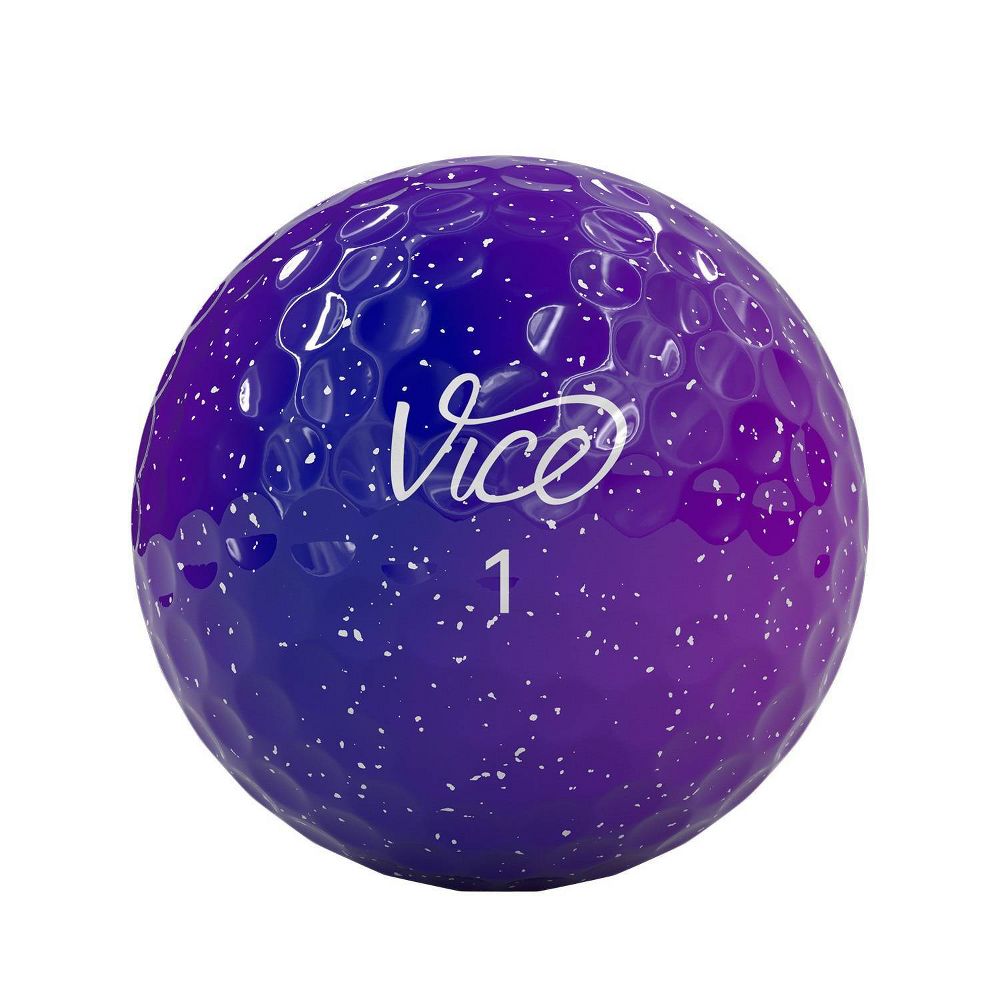 New - Vice Golf Vice Pro Golf Balls 12pk -Galaxy Blue