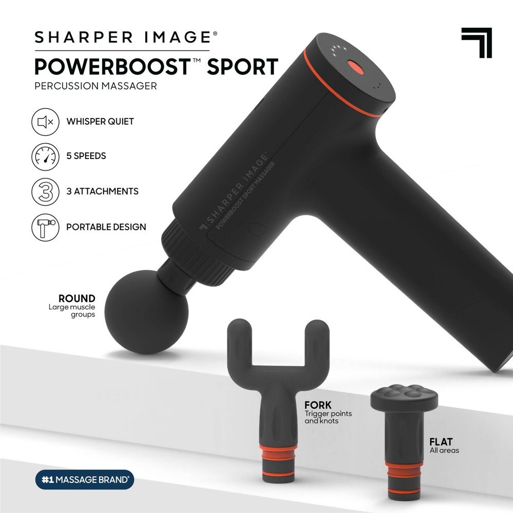 Open Box - Sharper Image Powerboost Deep Tissue Body Massager