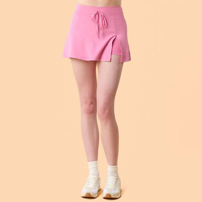 New - Blogilates Women's Trailblaze Slit Skort - Pink M