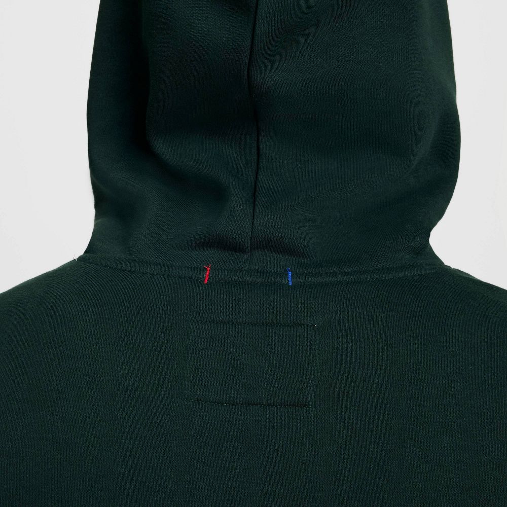 New - Champion Men's Plaid Hooded Sweatshirt - Green S