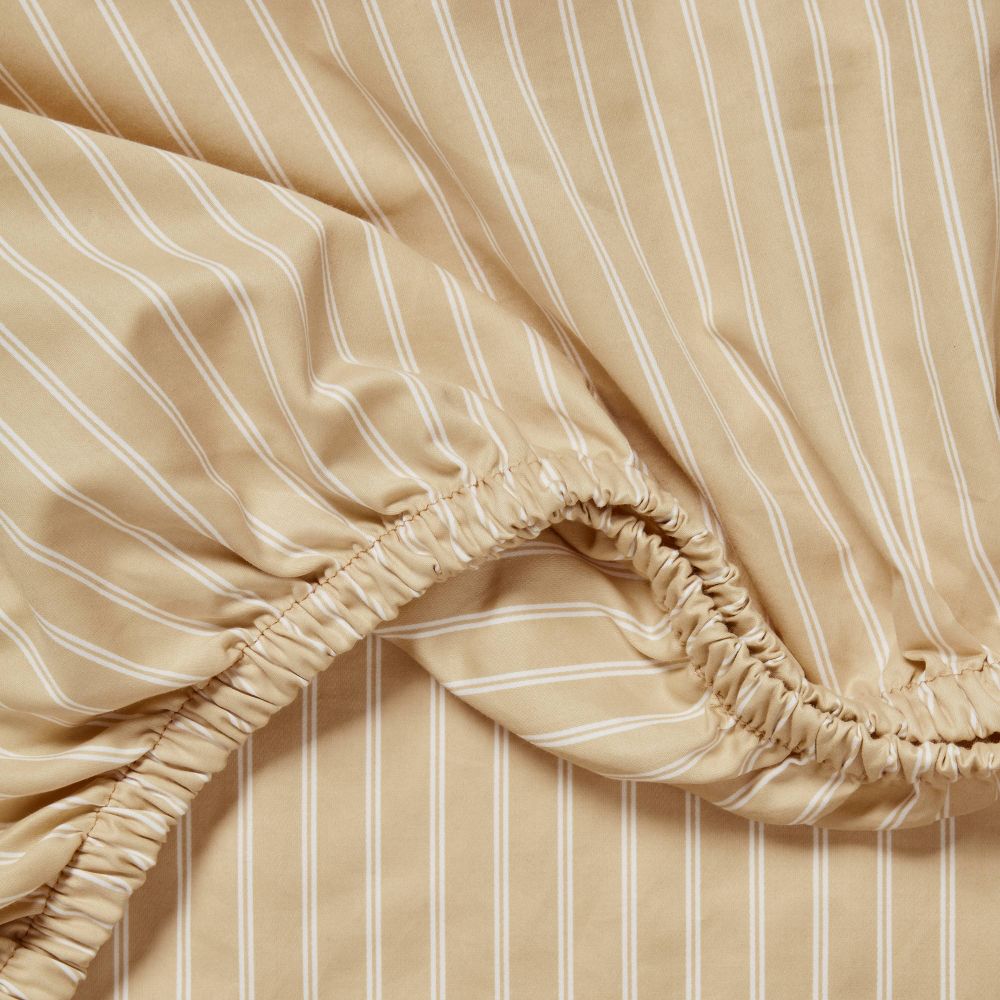 New - Twin/Twin XL 400 Thread Count Performance Sheet Set Yellow Stripe - Threshold™