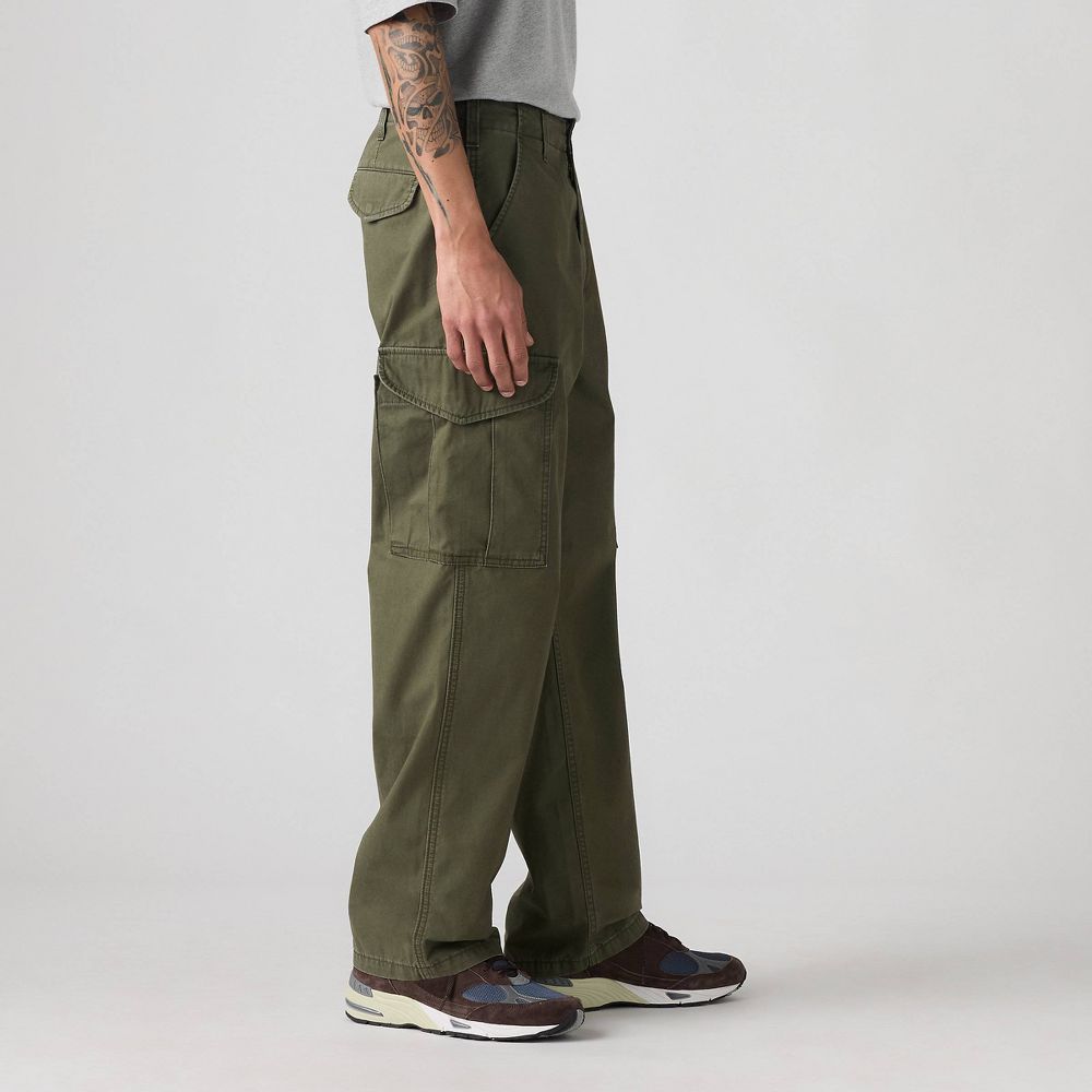 Open Box - Levi's® Men's XX Cargo Baggy Fit Pants - Forest Green 31x32
