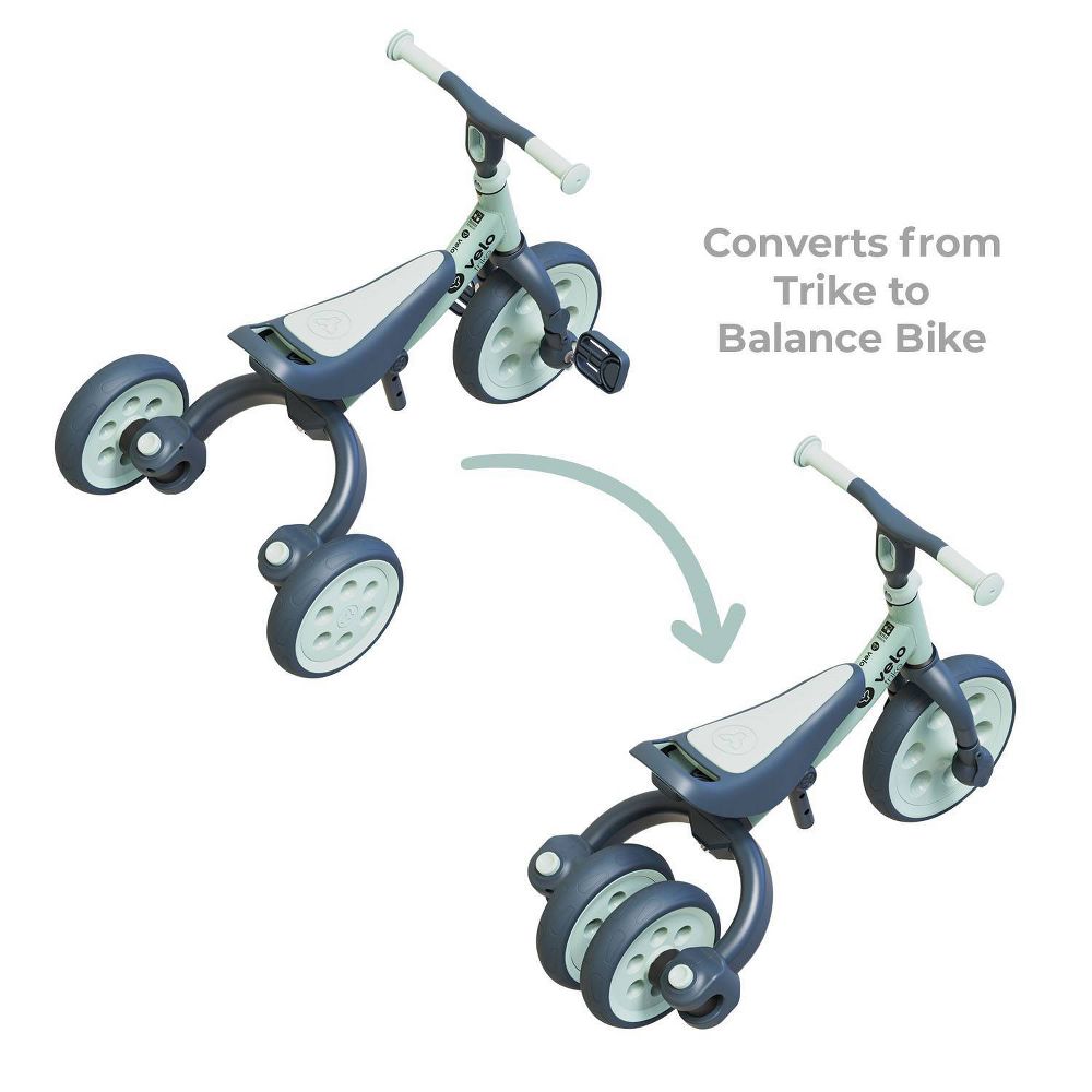New - Yvolution Velo 2 in 1 Kids' Standard Trikes - Green