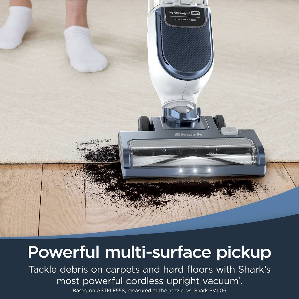 New - Shark Freestyle Max Cordless Upright Vacuum, Multi-Surface Cleaning, Lightweight with Large Dust Cup SV2002