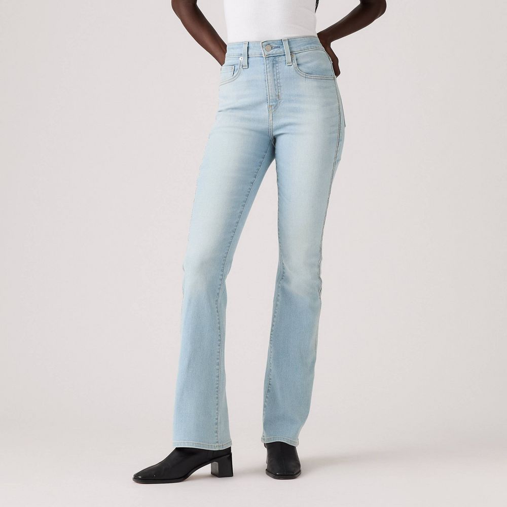 New - Levi's® Women's High-Rise Bootcut Jeans - Sparkle On Stripe 27
