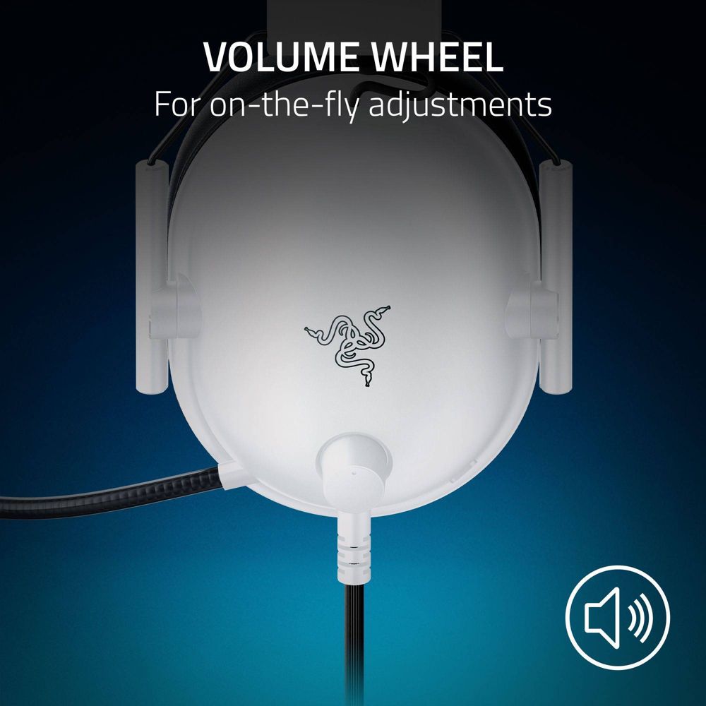 New - Razer BlackShark V2 X Headset for PlayStation - White