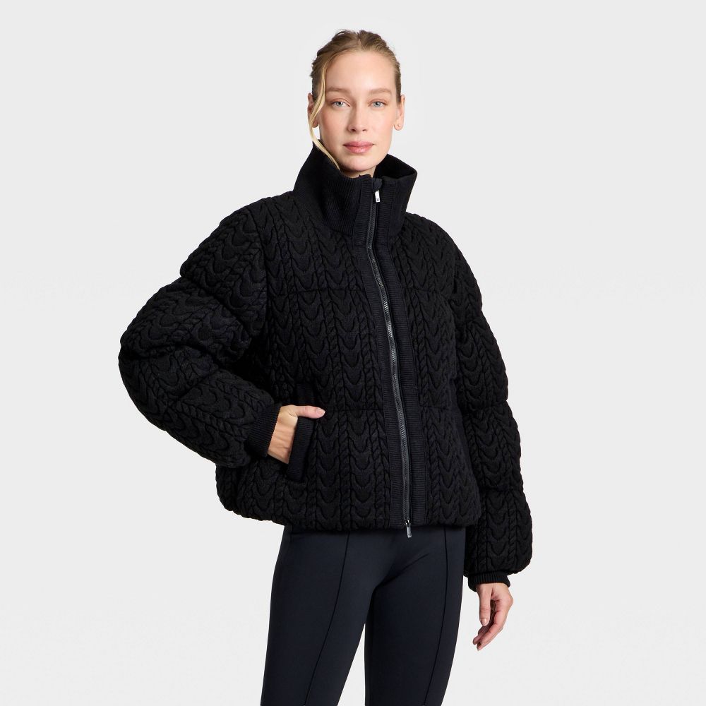 New - Women's Puffer Jacket - All In Motion™ Black XXL